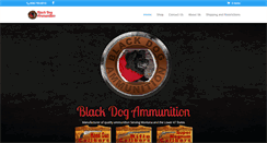 Desktop Screenshot of blackdogammunition.com